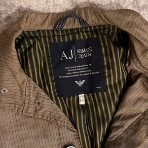 Armani Jeans Men's Tan Jacket